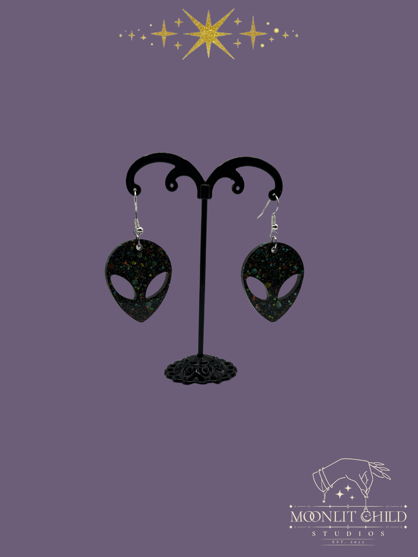 Alien Earrings