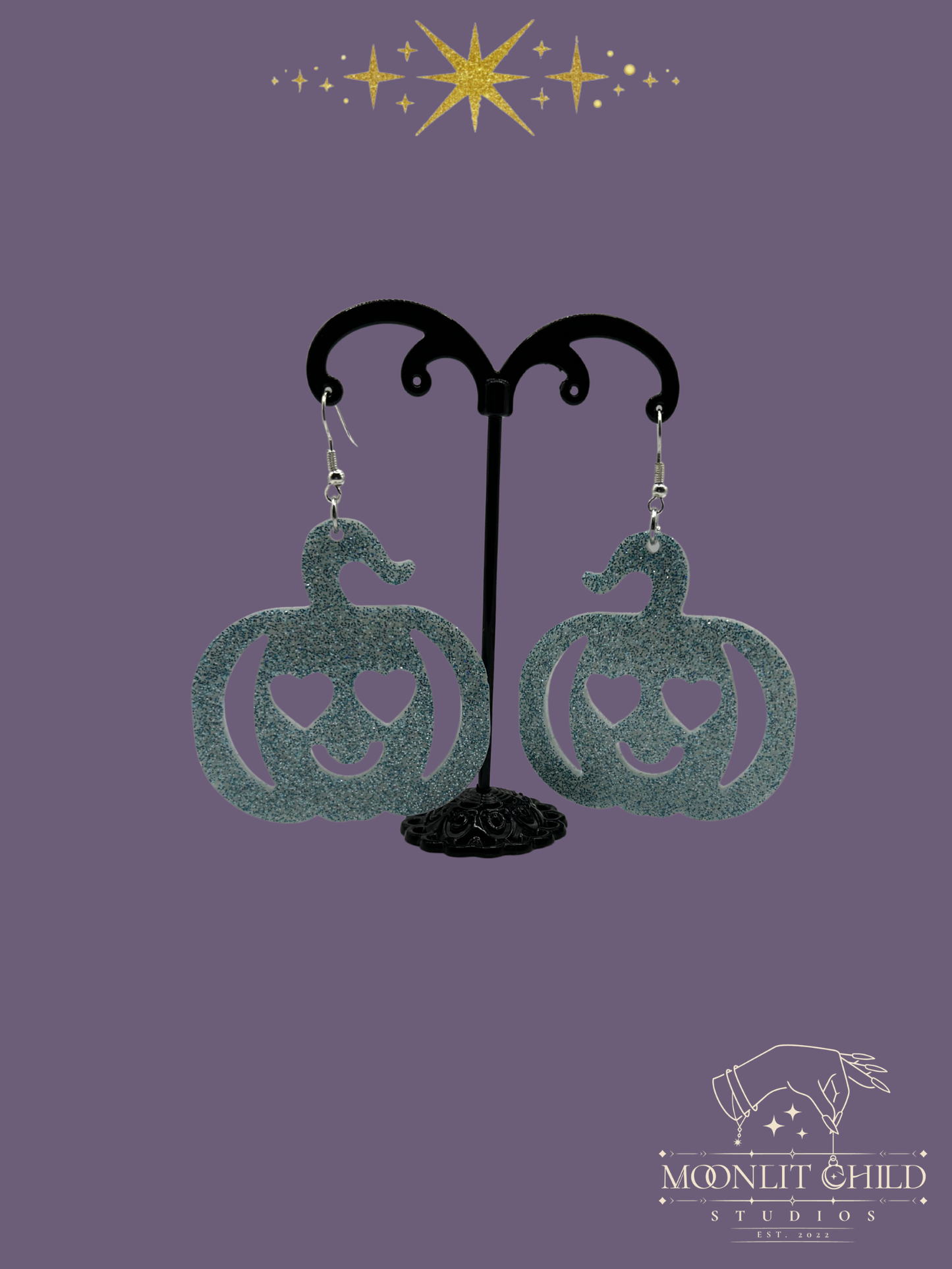 Heart Eyes 4U Pumpkin Earrings