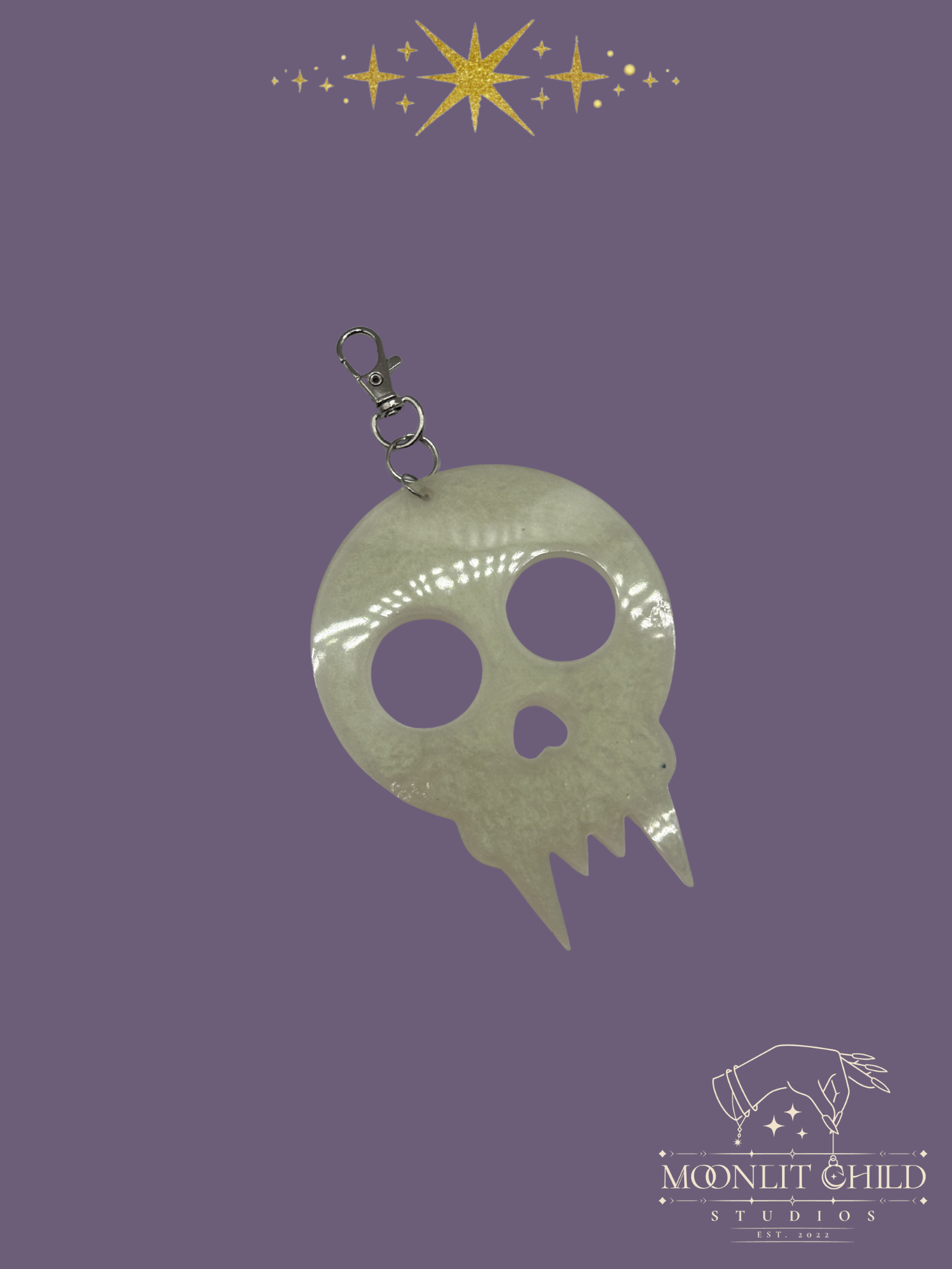 Skull Safety Keychain