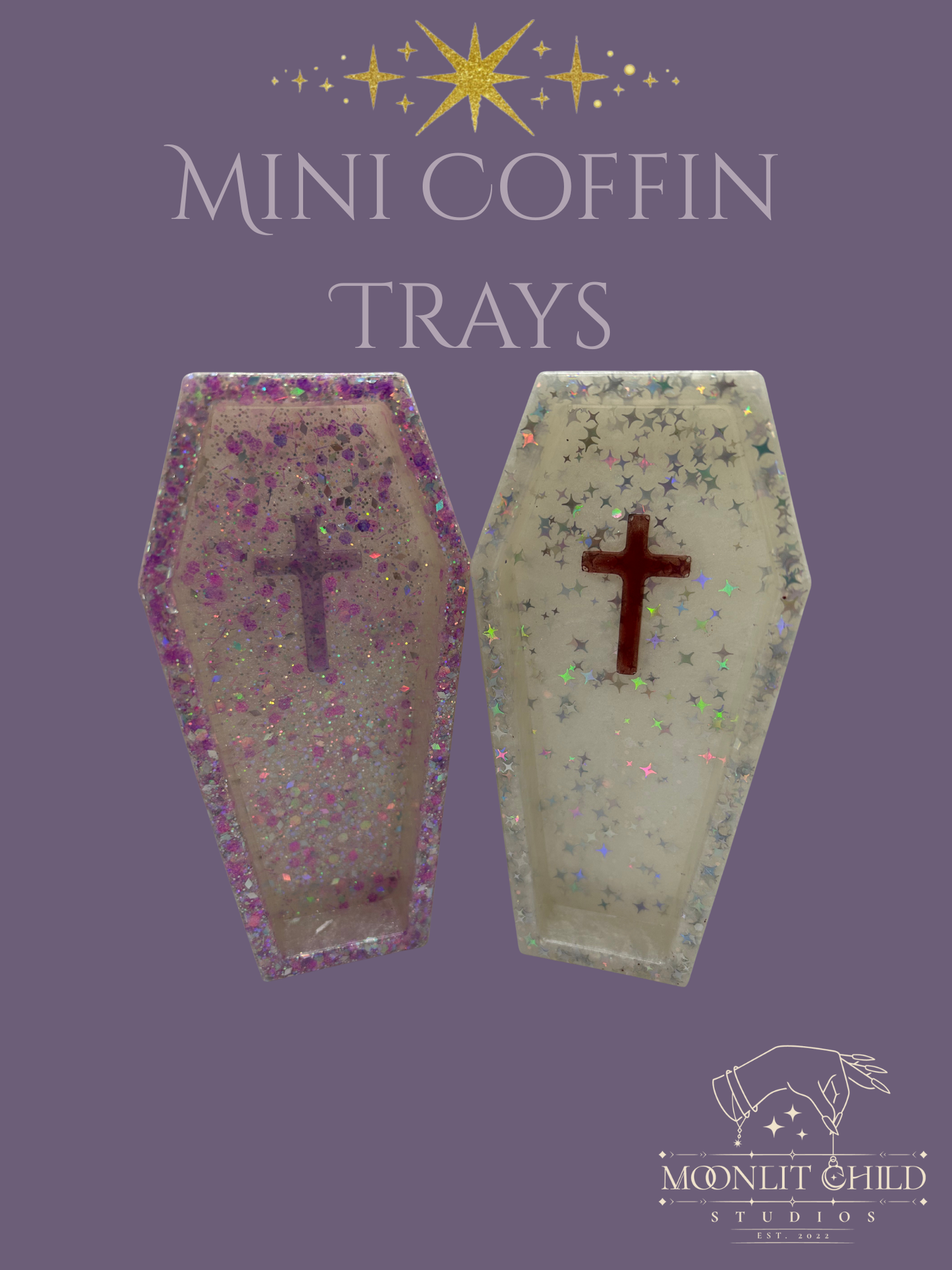 Mini Coffin Trays