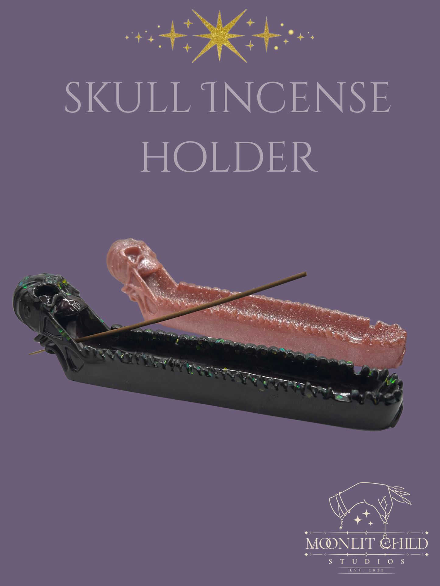 Skull Incense Holder