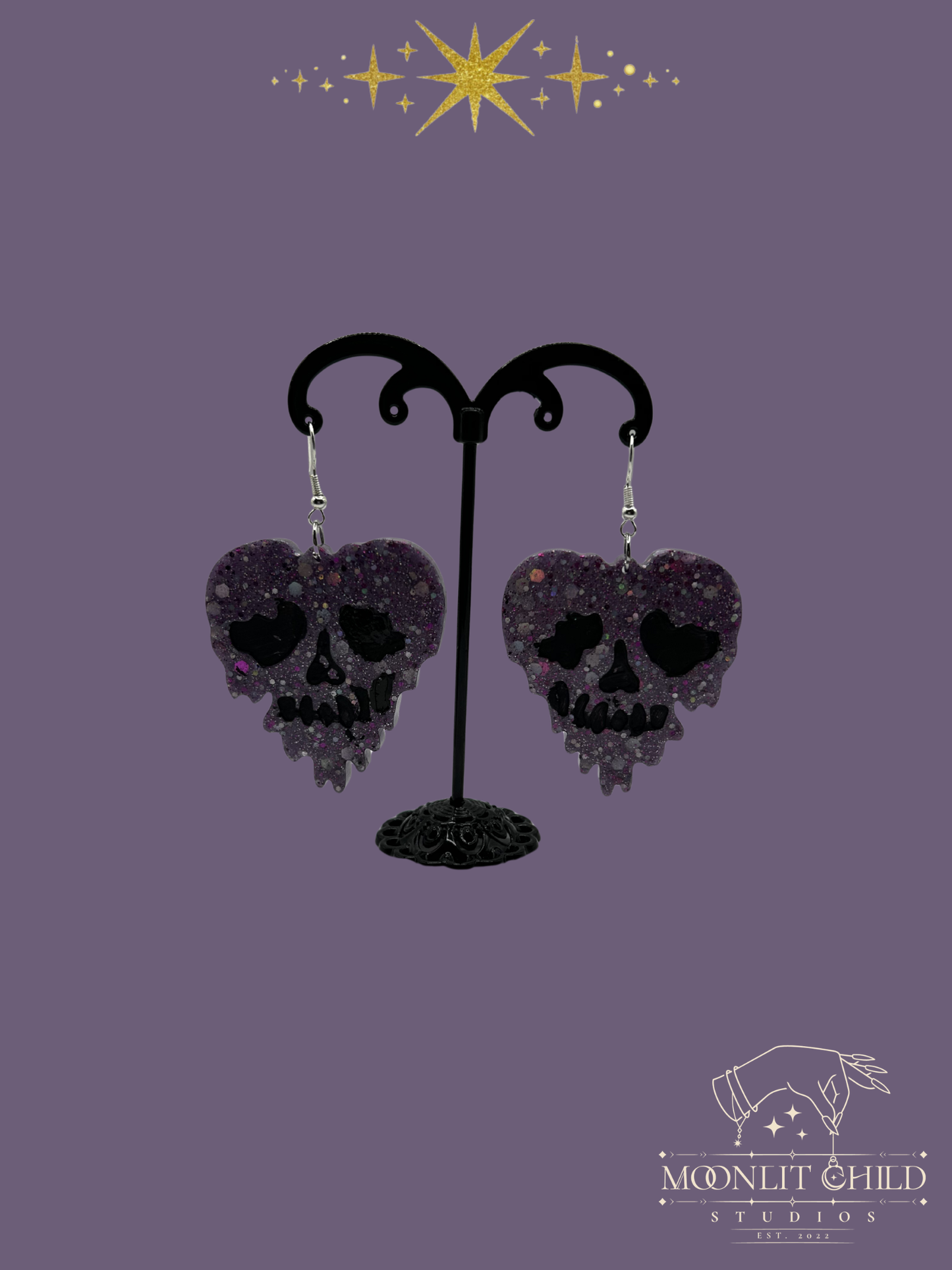 Poison Heart Earrings