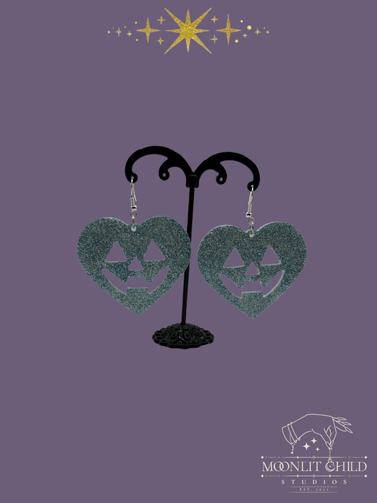 Jack-O-Heart Earrings