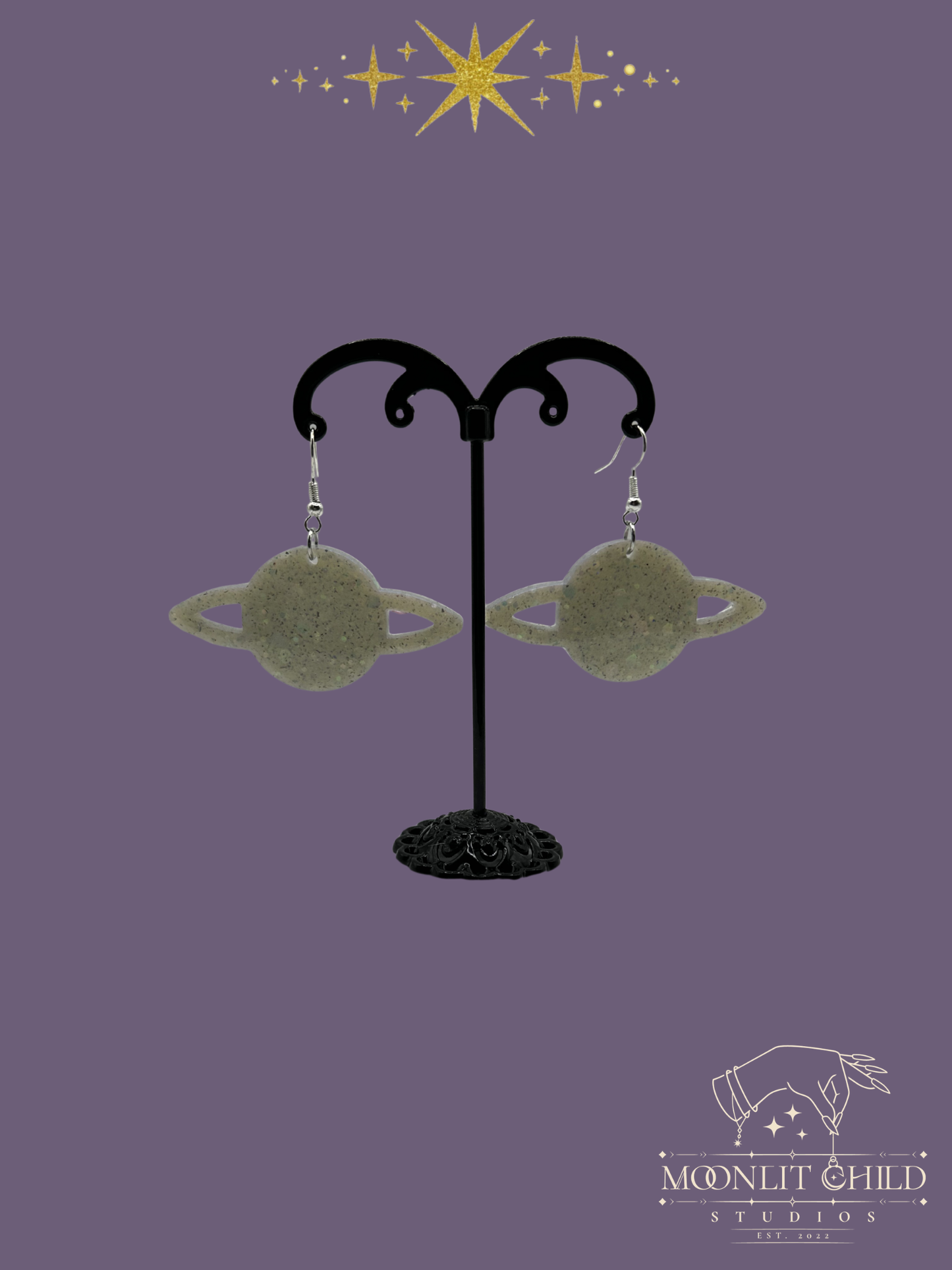Saturn Earrings
