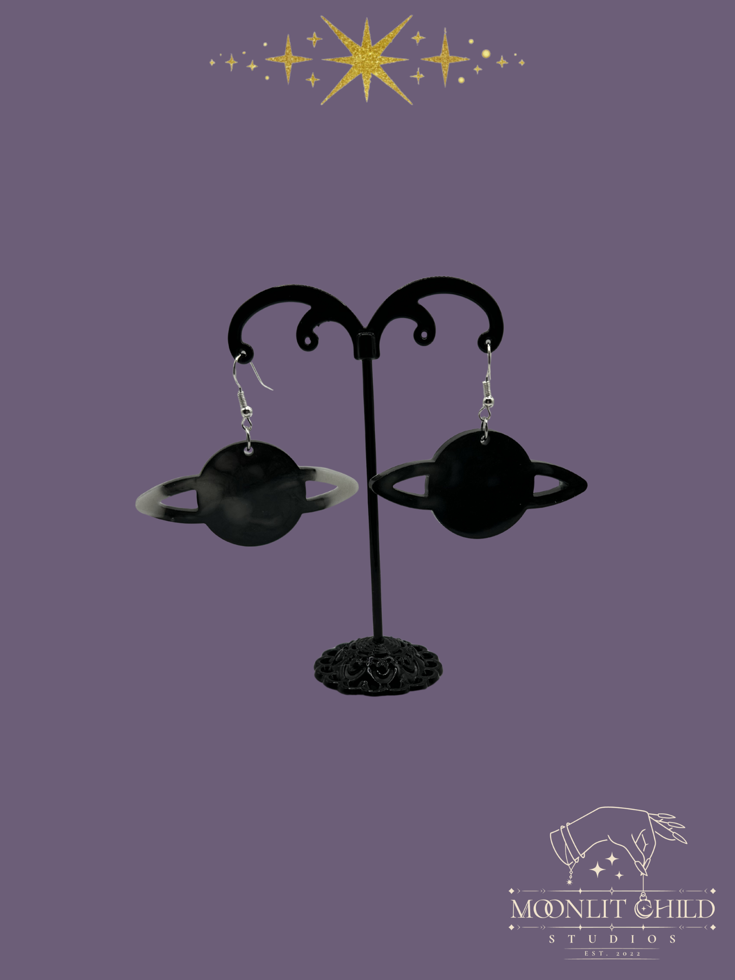Saturn Earrings