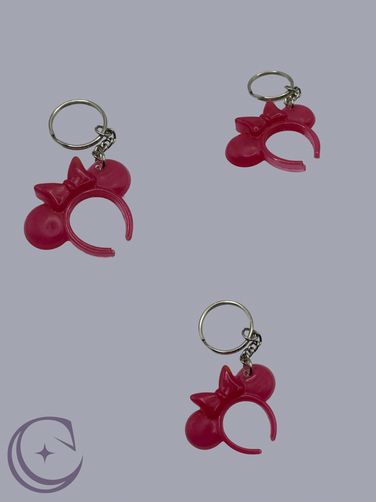 Mouse Headband Keychain