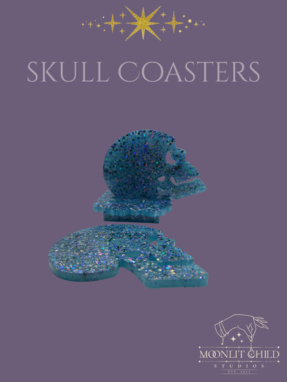 Skull Coaster Set