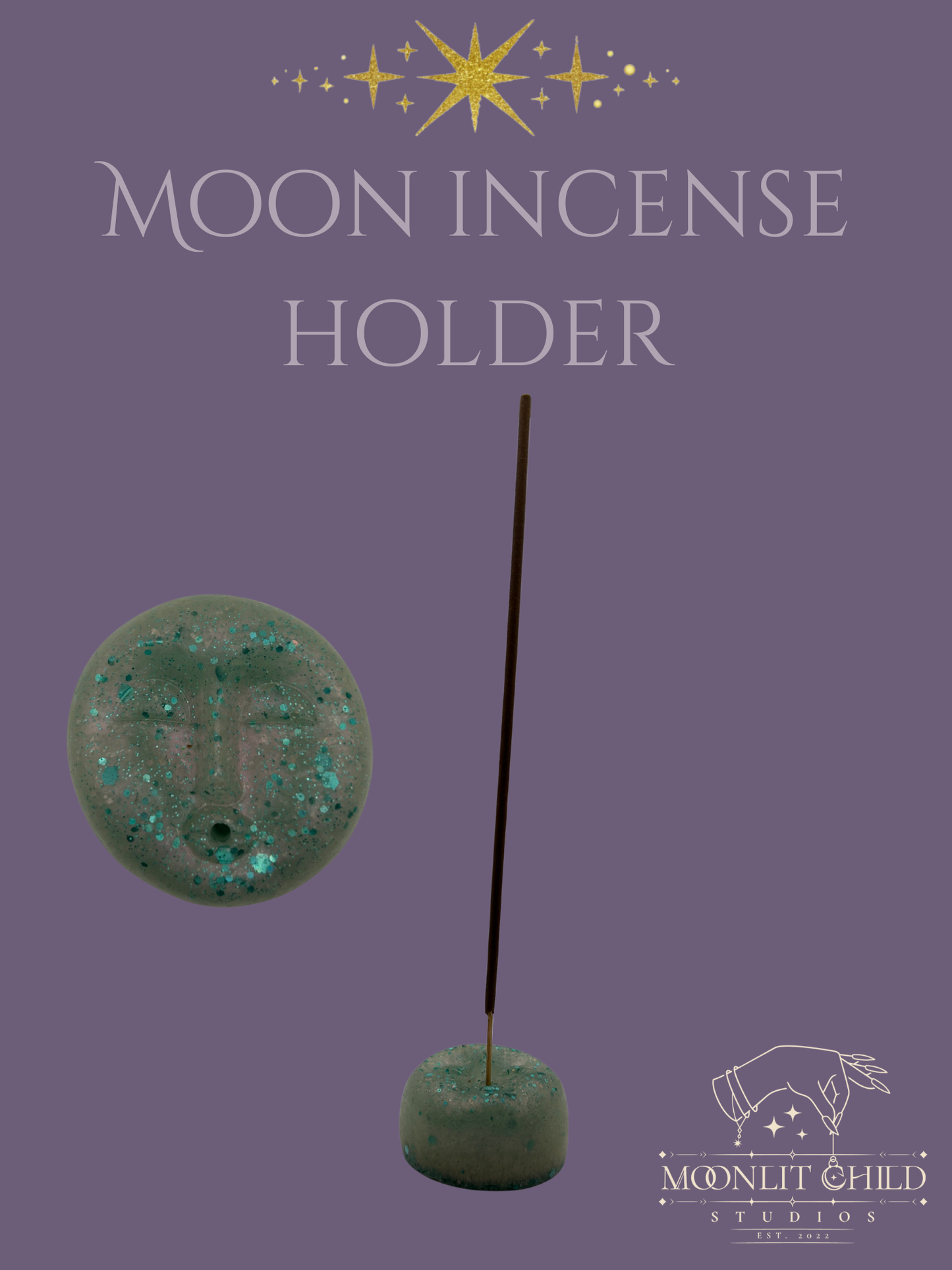Moon Incense Holder