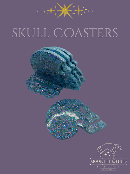 Skull Coaster Set