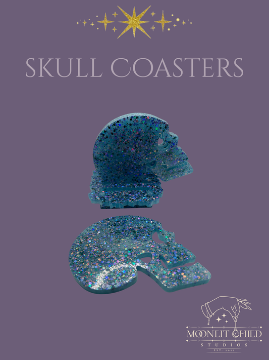 Skull Coaster Set