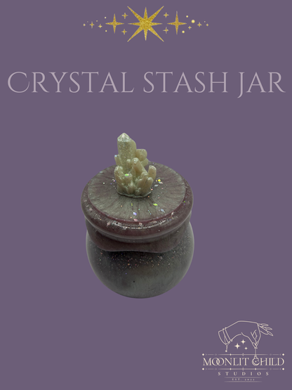 Crystal Stash Jar