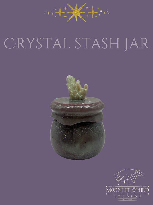 Crystal Stash Jar